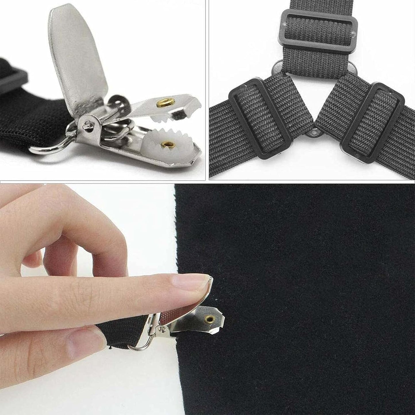Attaches de drap de lit